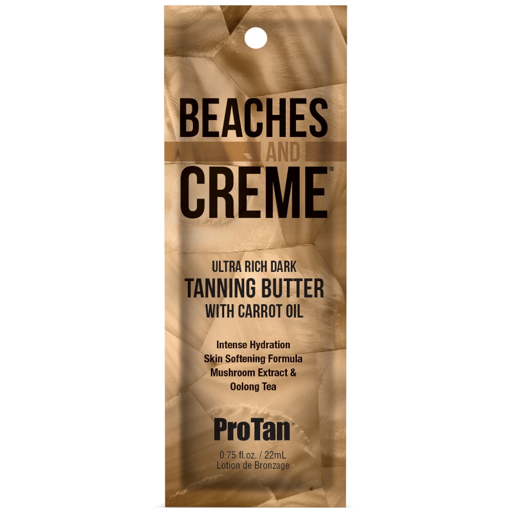 Pro Tan Beaches and Creme Dark Tanning Butter 20ml Sachet