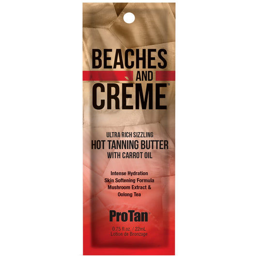 Pro Tan Beaches and Creme Hot Tanning Butter 20ml Sachet